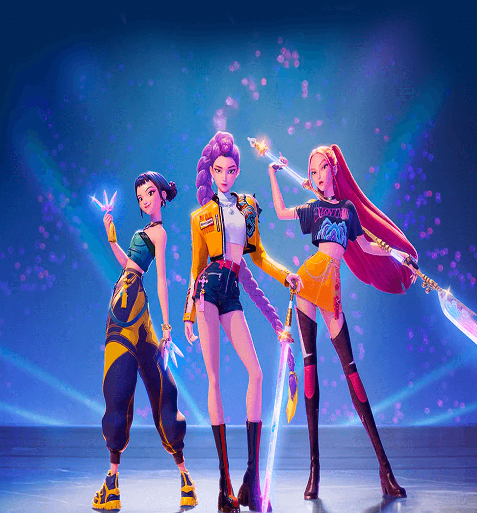 KPop Demon Hunters poster