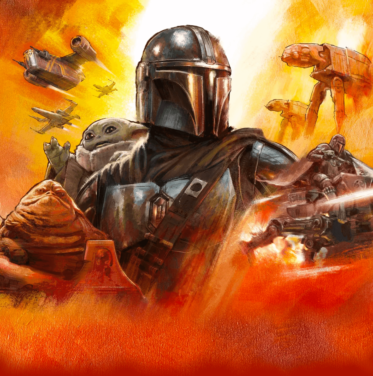 The Mandalorian and Grogu poster